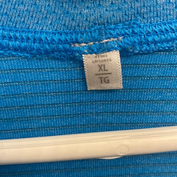 Lululemon Metal Vent Tech Short Sleeve Men’s XL Blue Athletic Gym Running Shirt - Picture 4 of 4